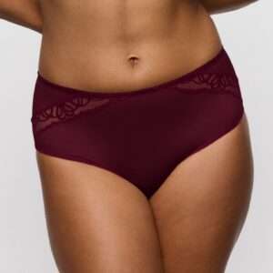 SALERNO evening red tailleslip