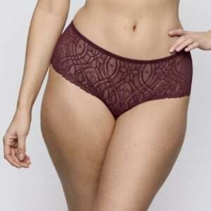 SALERNO evening red luxe string