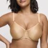 SATIN cognac naadloze beugelbh