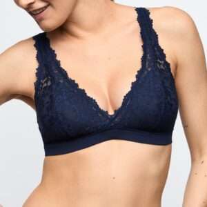 SOFT STUDIO velvet blue voorgevormde bralette