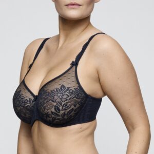 MADISON velvet blue volle cup bh naadloos