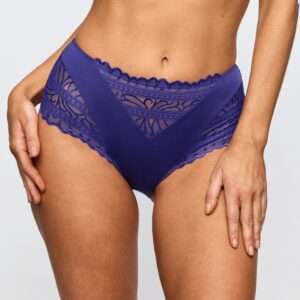 CERINA velvet blue tailleslip