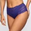 CERINA velvet blue tailleslip