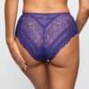 CERINA velvet blue tailleslip