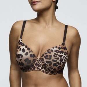 GIGANNI Leopard bloom voorgevormde bh - hartvorm