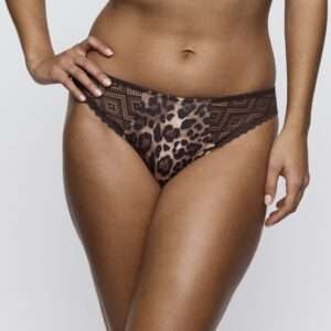 GIGANNI Leopard bloom rioslip