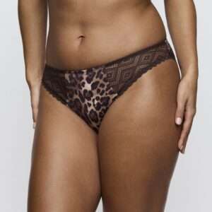 GIGANNI Leopard bloom rioslip