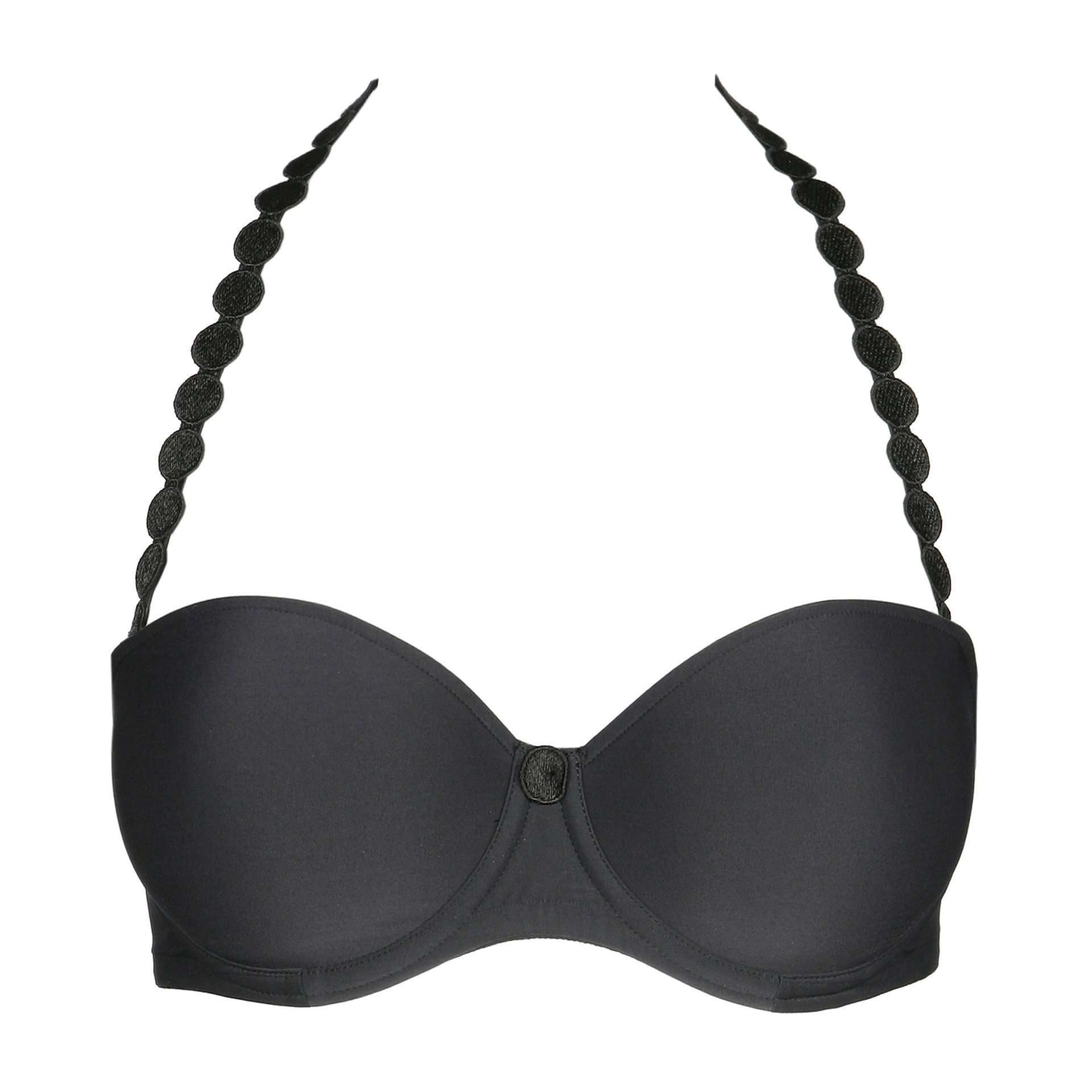 TOM charbon mousse bh - strapless TOM charbon mousse bh - strapless