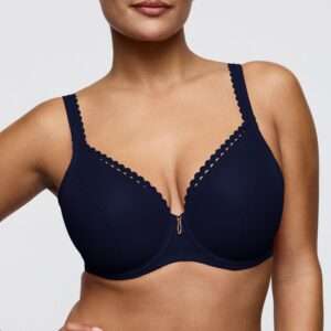 WOWGIRL evening blue voorgevormde bh - hartvorm