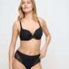 JANE zwart mousse bh hartvorm JANE zwart mousse bh hartvorm