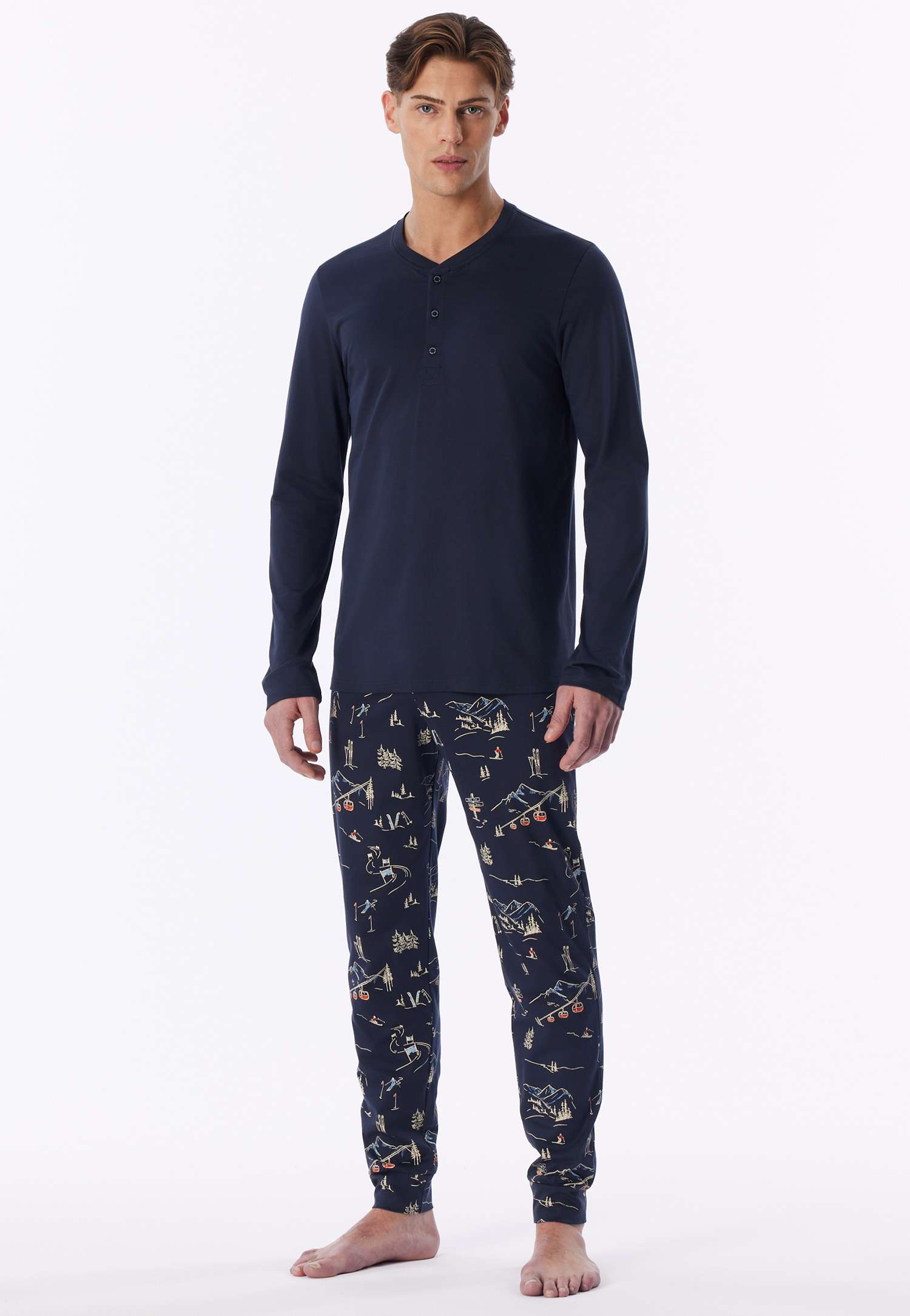 Schiesser Pyjama lang