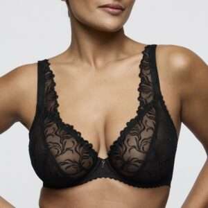 SOLISSE zwart plunge bh