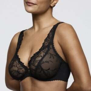 SOLISSE zwart plunge bh