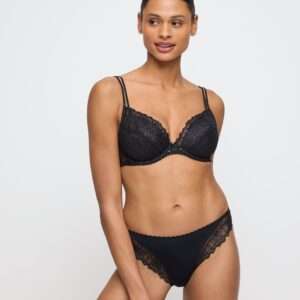 JANE zwart Italiaanse slip